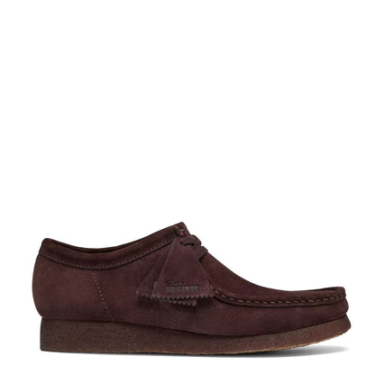 Clarks Originals Wallabee Shoe Chocolate Suede