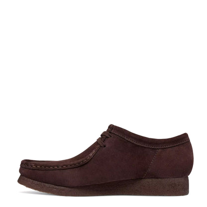 Clarks Originals Wallabee Shoe Chocolate Suede
