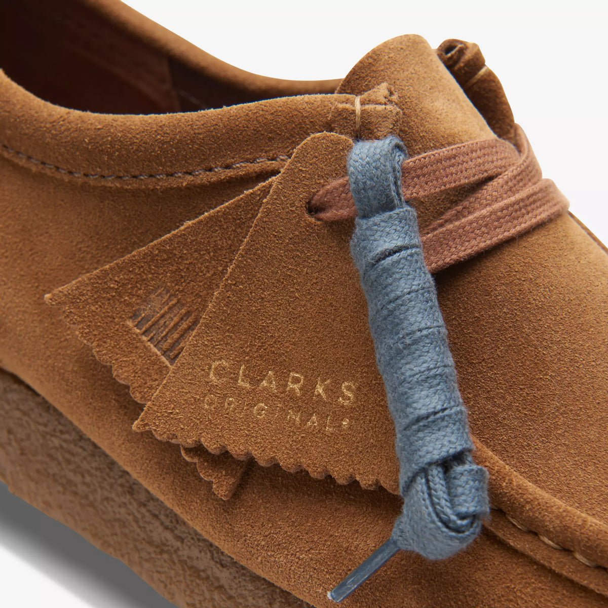 Clarks Originals Wallabee Shoes Cola Suede