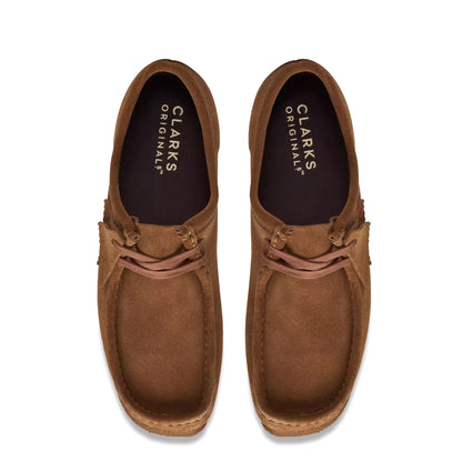 Clarks Originals Wallabee Shoes Cola Suede