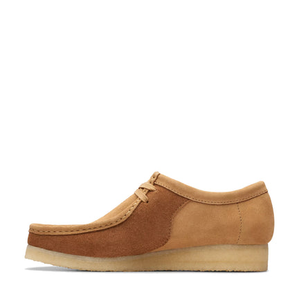 Clarks Originals Wallabee Shoes Tan Combination - The Sporting Lodge
