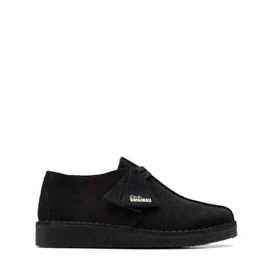 Clarks Originals Womens Desert Trek Black Suede - The Sporting Lodge