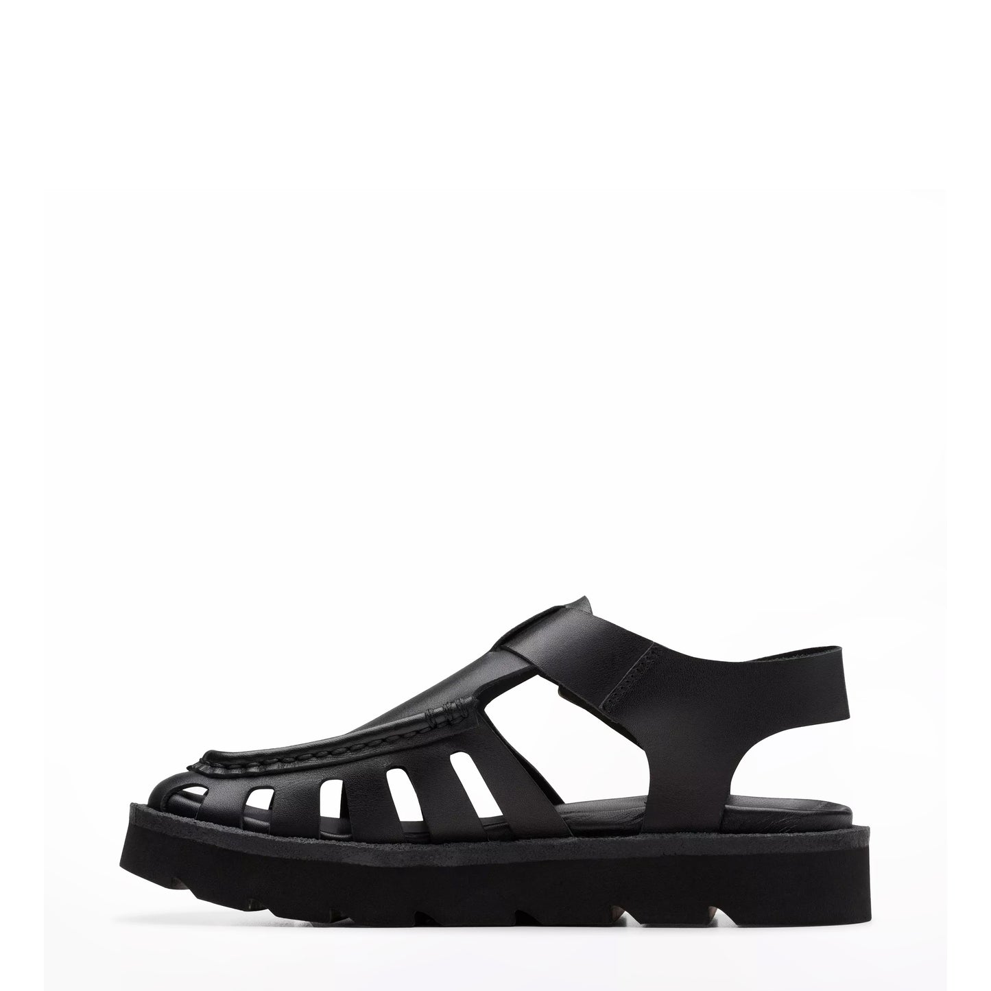 Clarks Originals Womens Meadow Buckle Black Leather - The Sporting Lodge