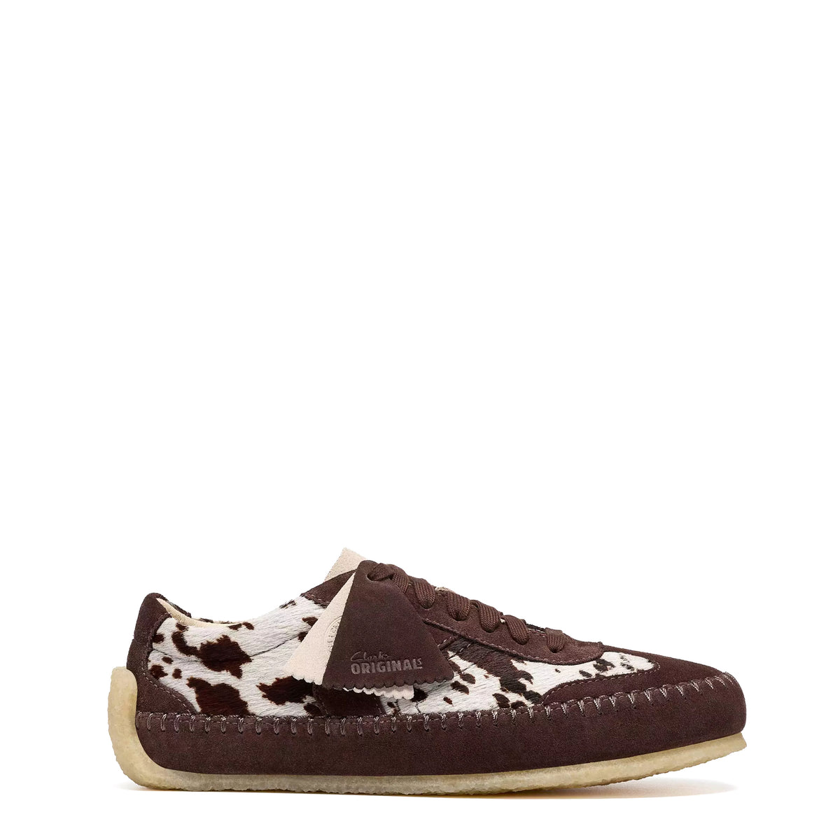 Clarks Originals Womens Tor Low Brown Cow Print