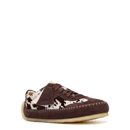 Clarks Originals Womens Tor Low Brown Cow Print