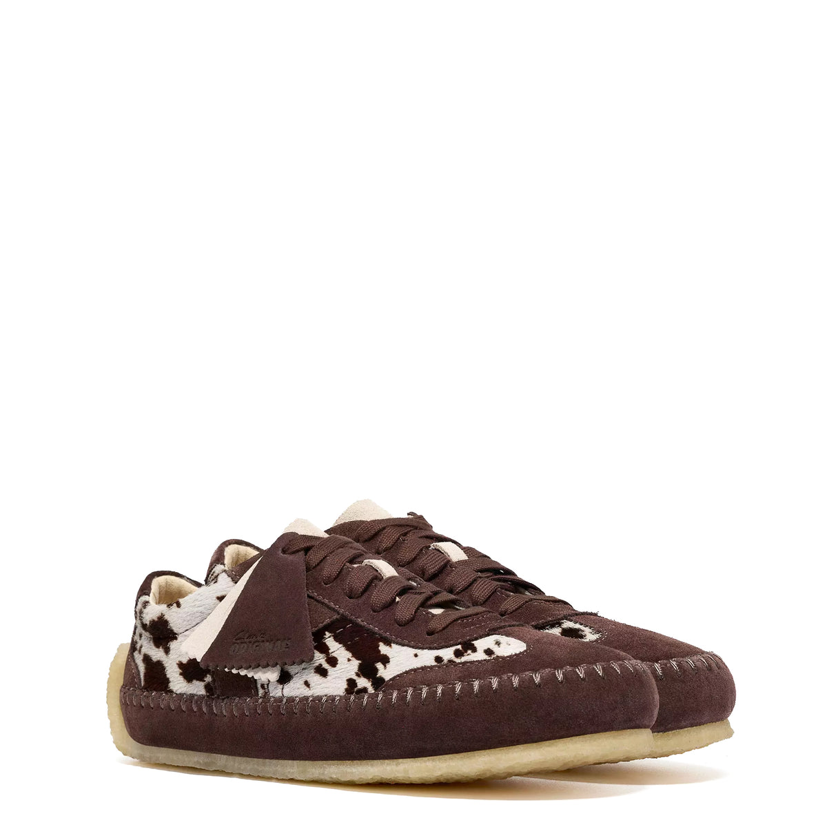 Clarks Originals Womens Tor Low Brown Cow Print