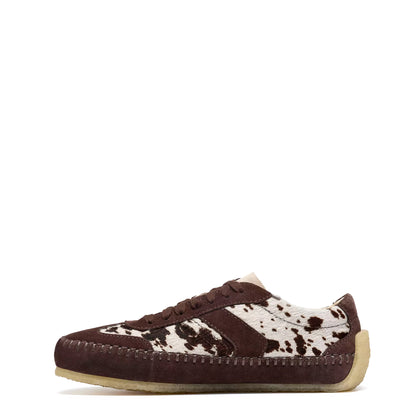 Clarks Originals Womens Tor Low Brown Cow Print