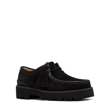 Clarks Originals Womens Walla Yukoner Shoe Black Combi Suede