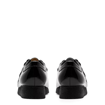 Clarks Originals Womens Wallabee Black Patent - The Sporting Lodge