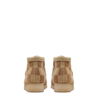 Clarks Originals Womens Wallabee Boot Maple Check