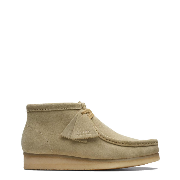 Clarks Originals Womens Wallabee Boot Maple Suede | The Sporting Lodge