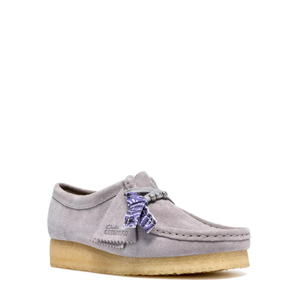 Clarks Originals Womens Wallabee Shoe Ash Suede