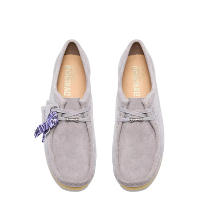 Clarks Originals Womens Wallabee Shoe Ash Suede