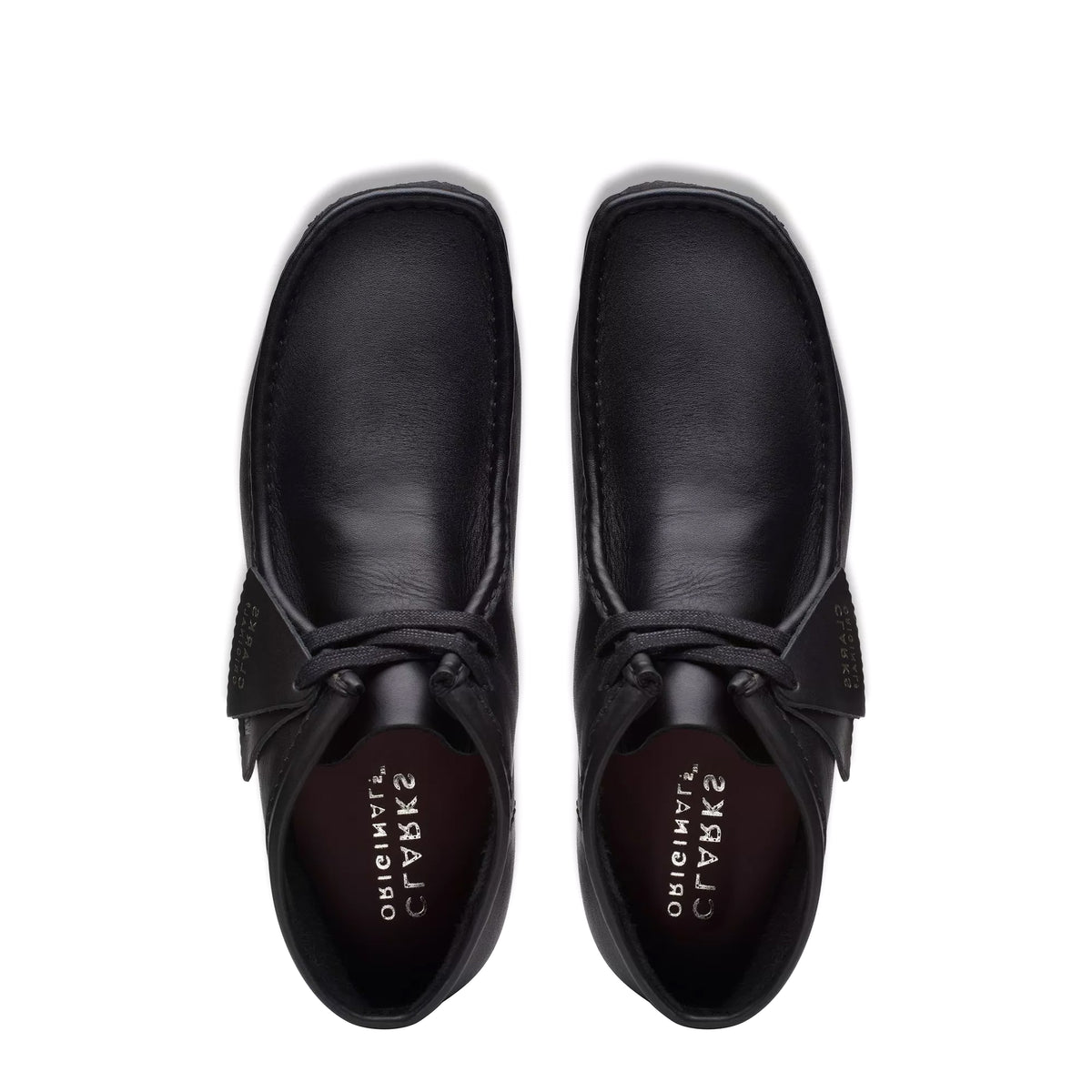 Clarks Wallabee Boot Black Leather