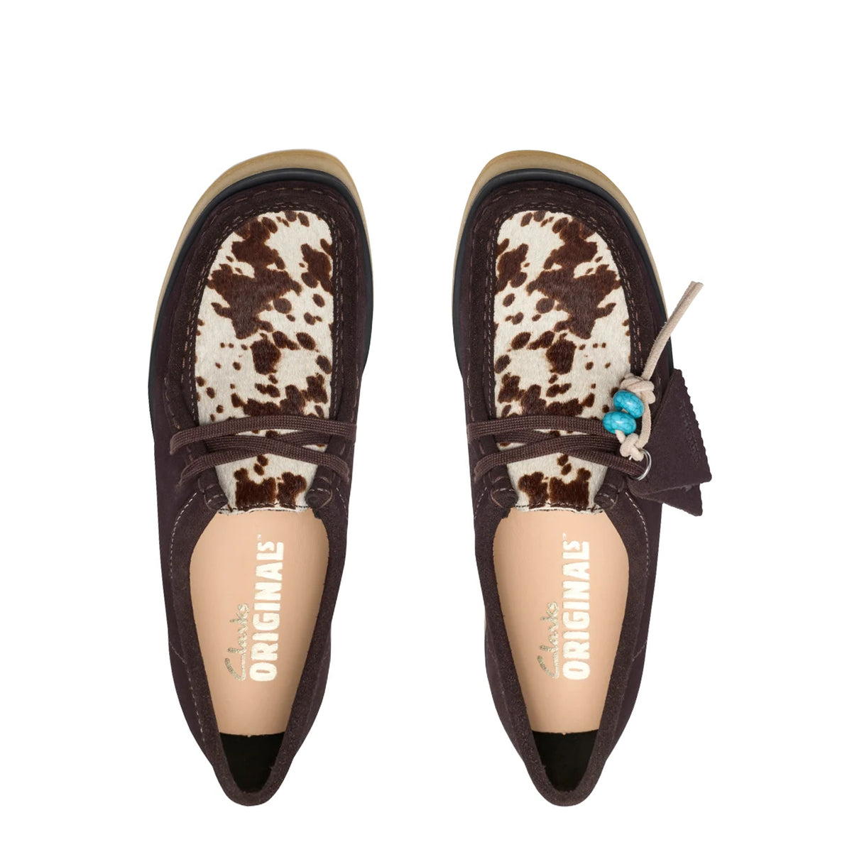 Clarks Womens Wallacraft Bey Shoe Brown Combi