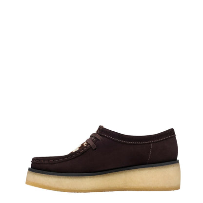 Clarks Womens Wallacraft Bey Shoe Brown Combi