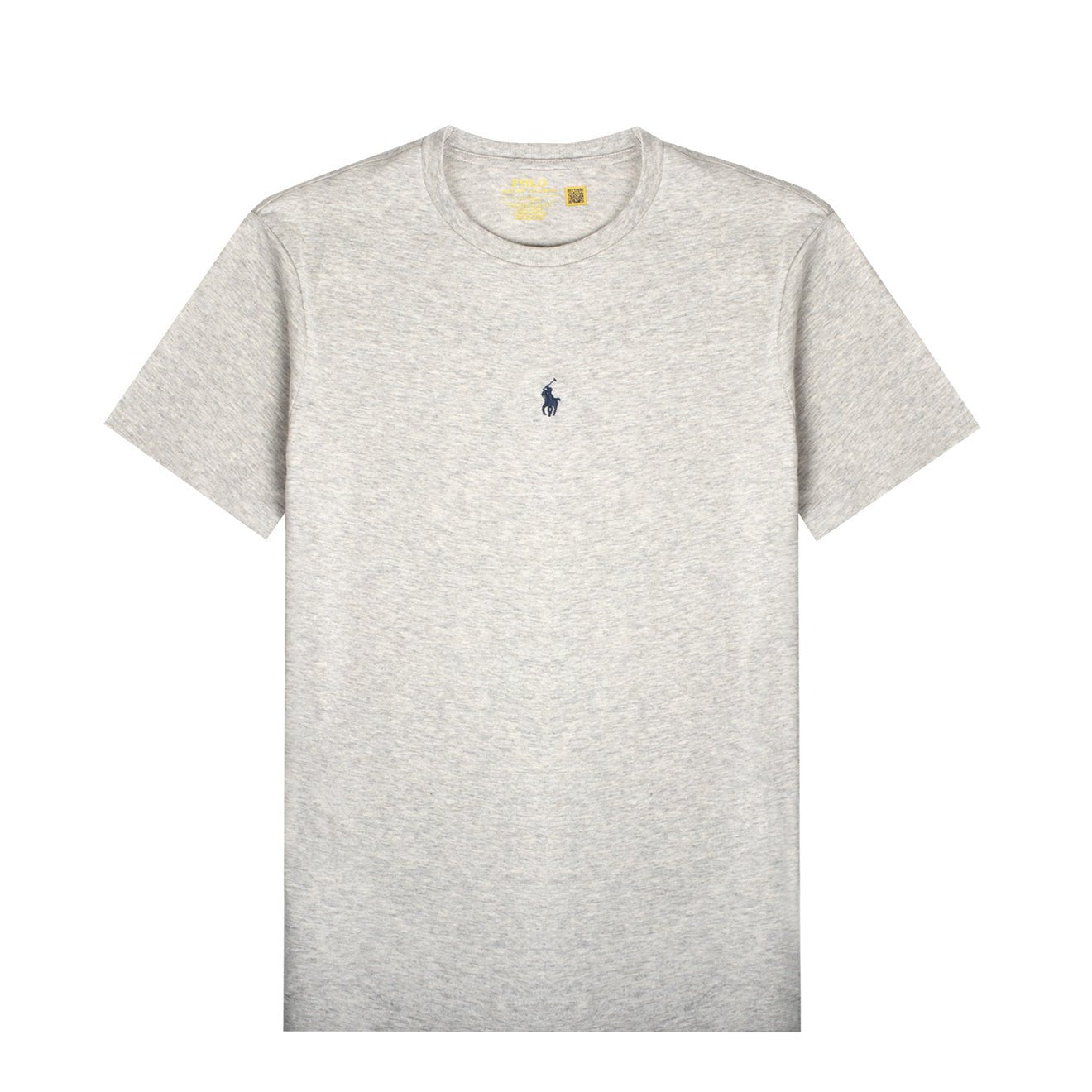 Polo Ralph Lauren Custom Slim Fit Centre Logo T-Shirt Grey Heather