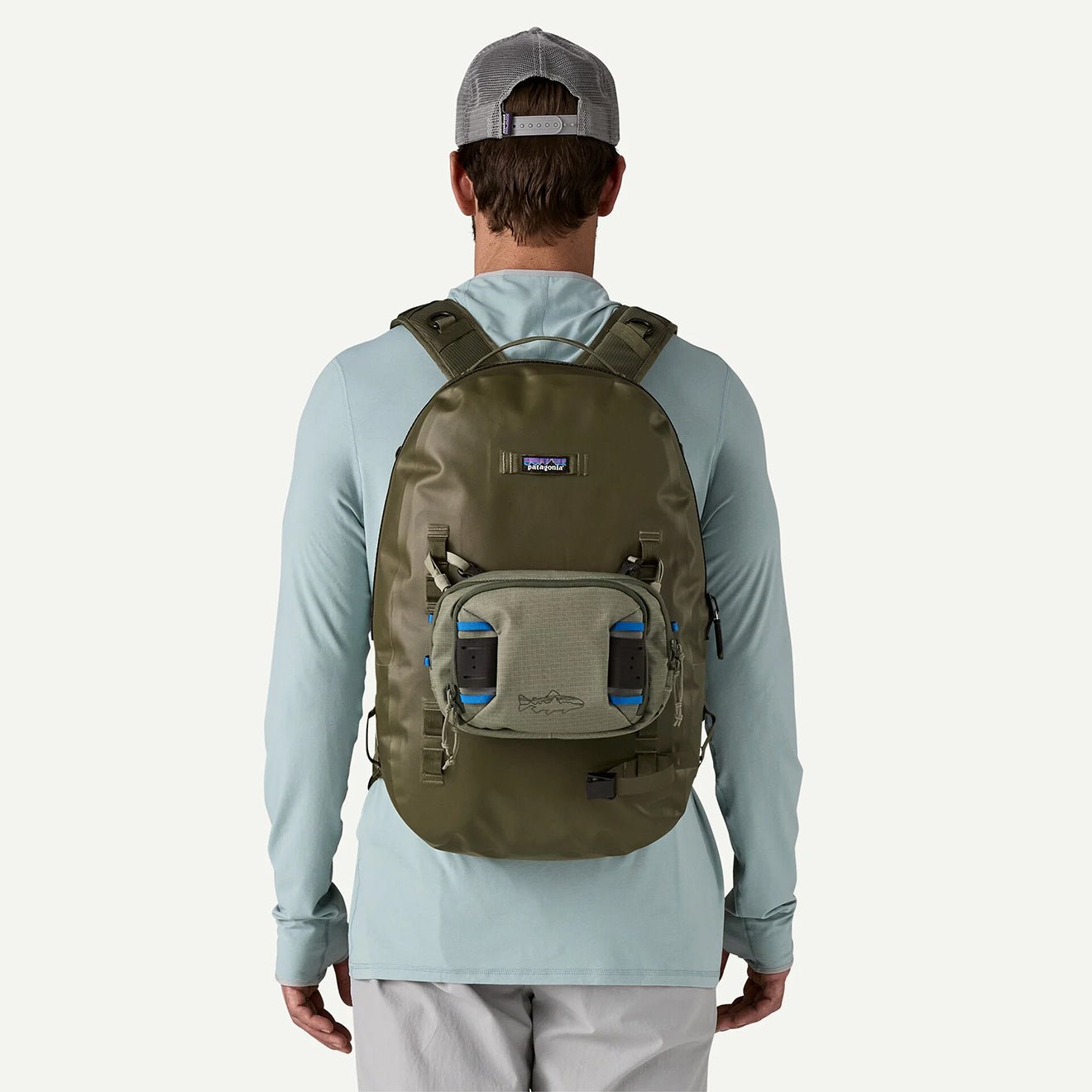 Patagonia Stealth Switch Pack 5L River Rock Green / P6 Blue - The Sporting Lodge