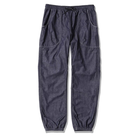 And Wander Dry Easy Denim Pants Navy - The Sporting Lodge