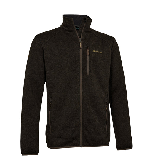 Deerhunter Moor Knitted Jacket Brown Leaf