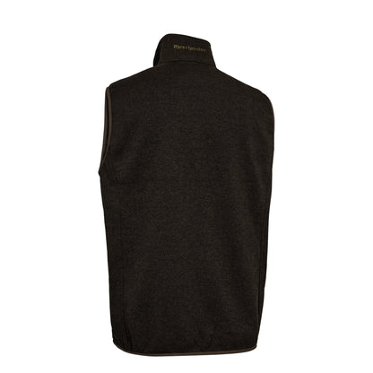 Deerhunter Moor Knitted Waistcoat Brown Leaf