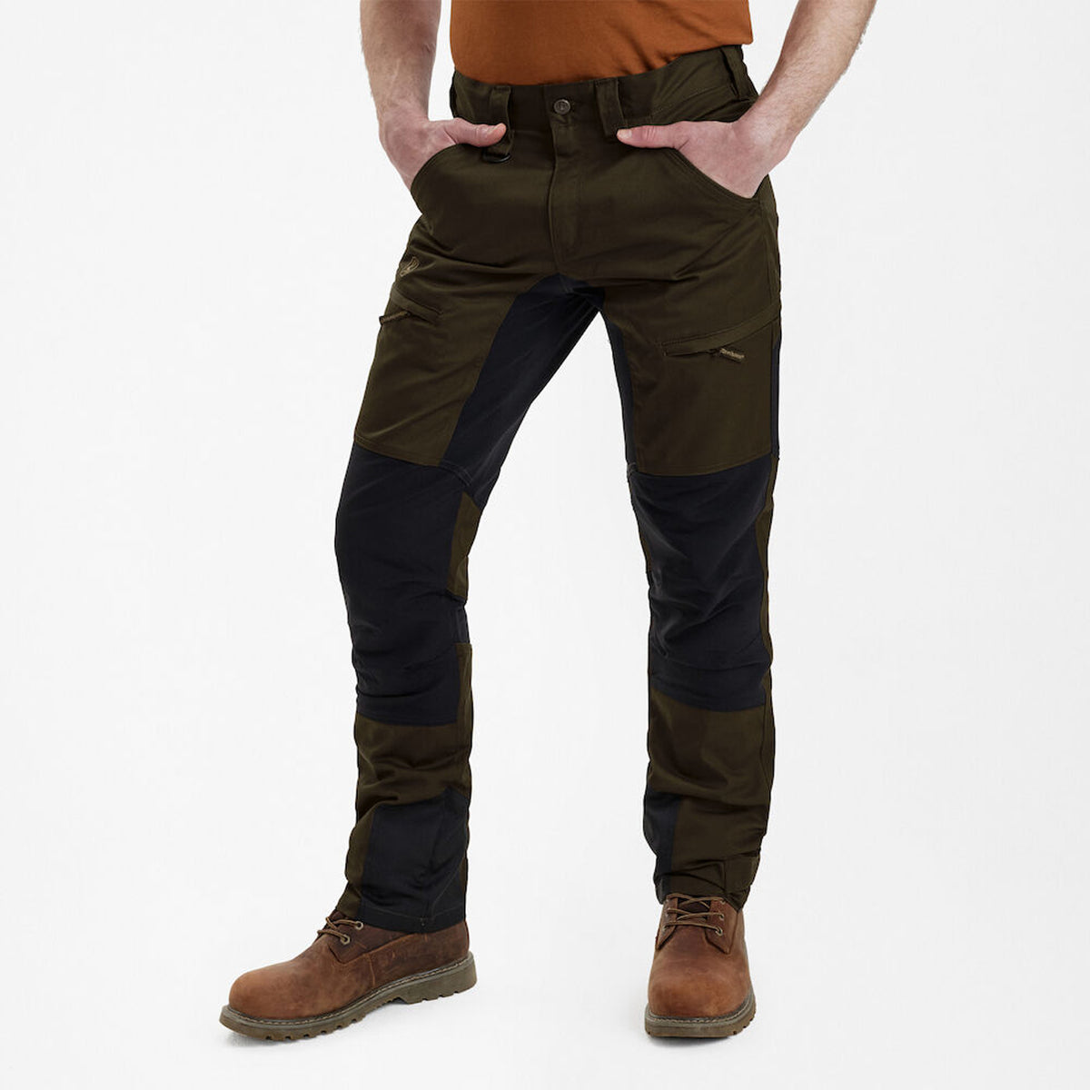 Deerhunter Rogaland Stretch Trousers Contrast Fallen Leaf