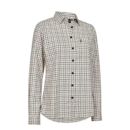 Deerhunter Womens Lady Grace Shirt Beige Check