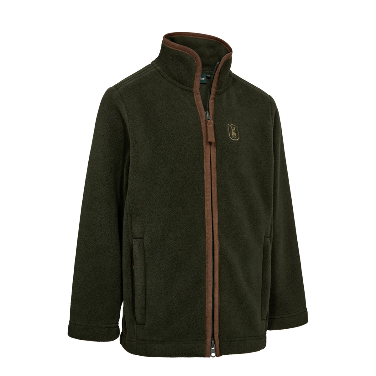 Deerhunter Youth Cumbria Fleece Jacket Forest Ember