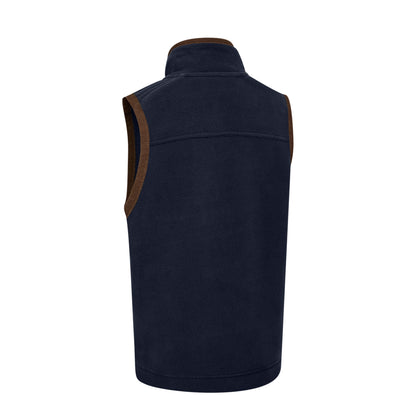 Deerhunter Youth Cumbria Fleece Waistcoat Dark Blue