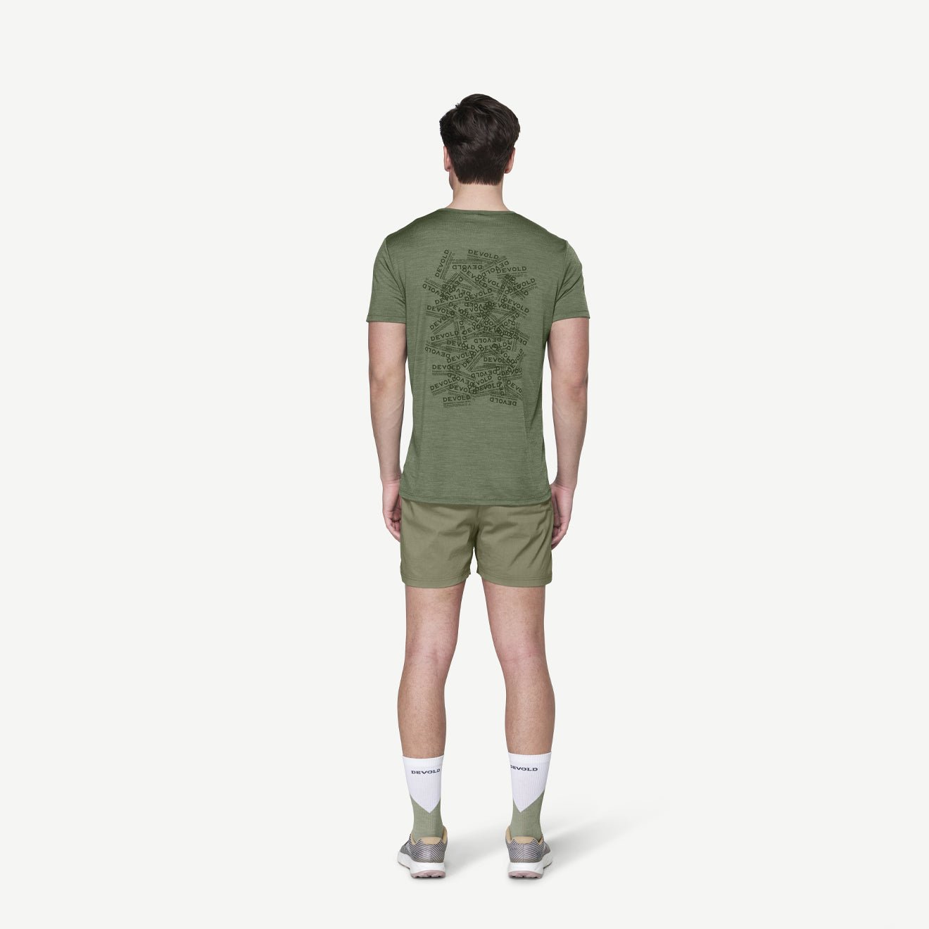 Devold Active Stamp Tee Man Forest