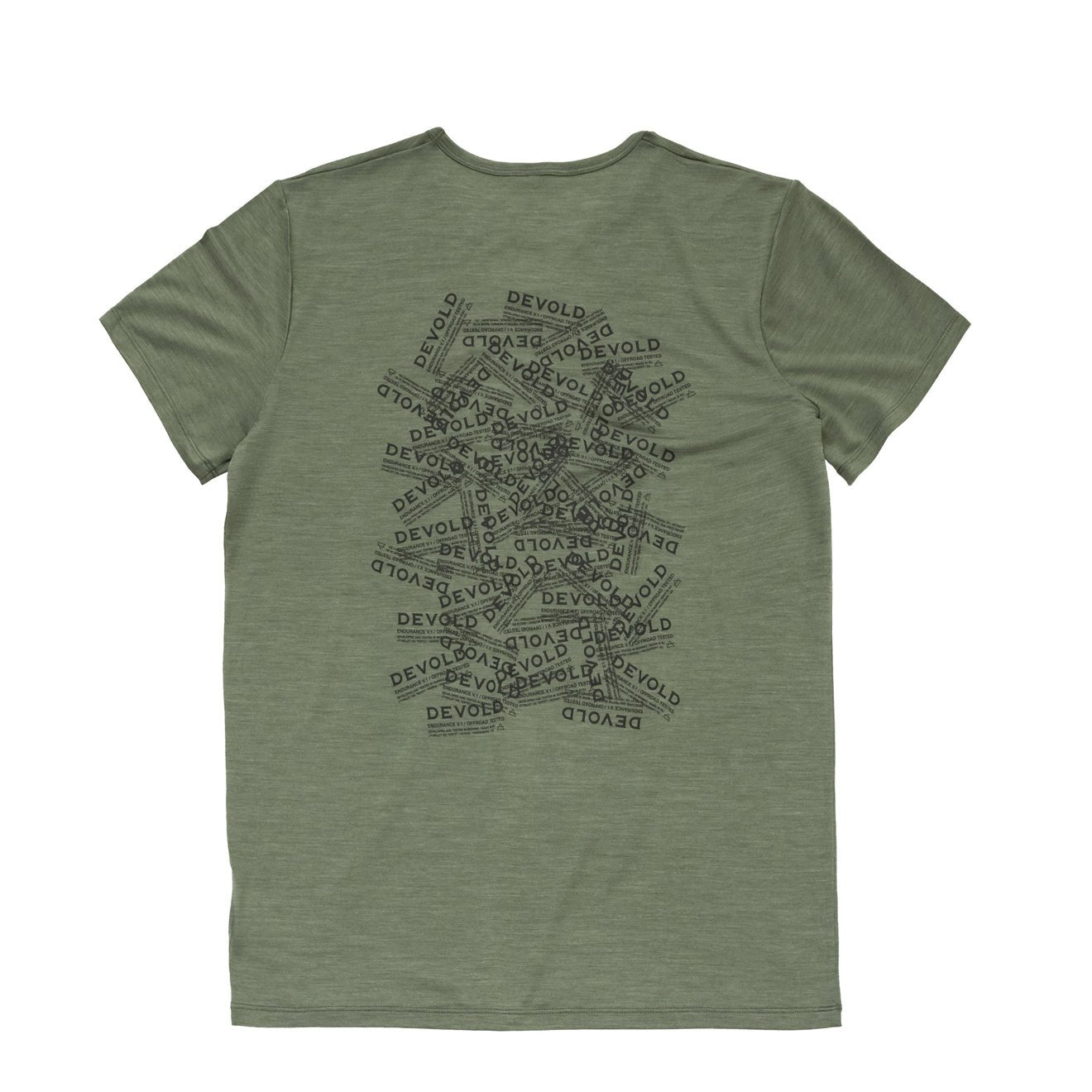 Devold Active Stamp Tee Man Forest