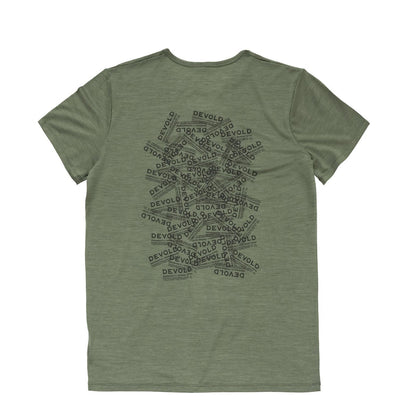 Devold Active Stamp Tee Man Forest