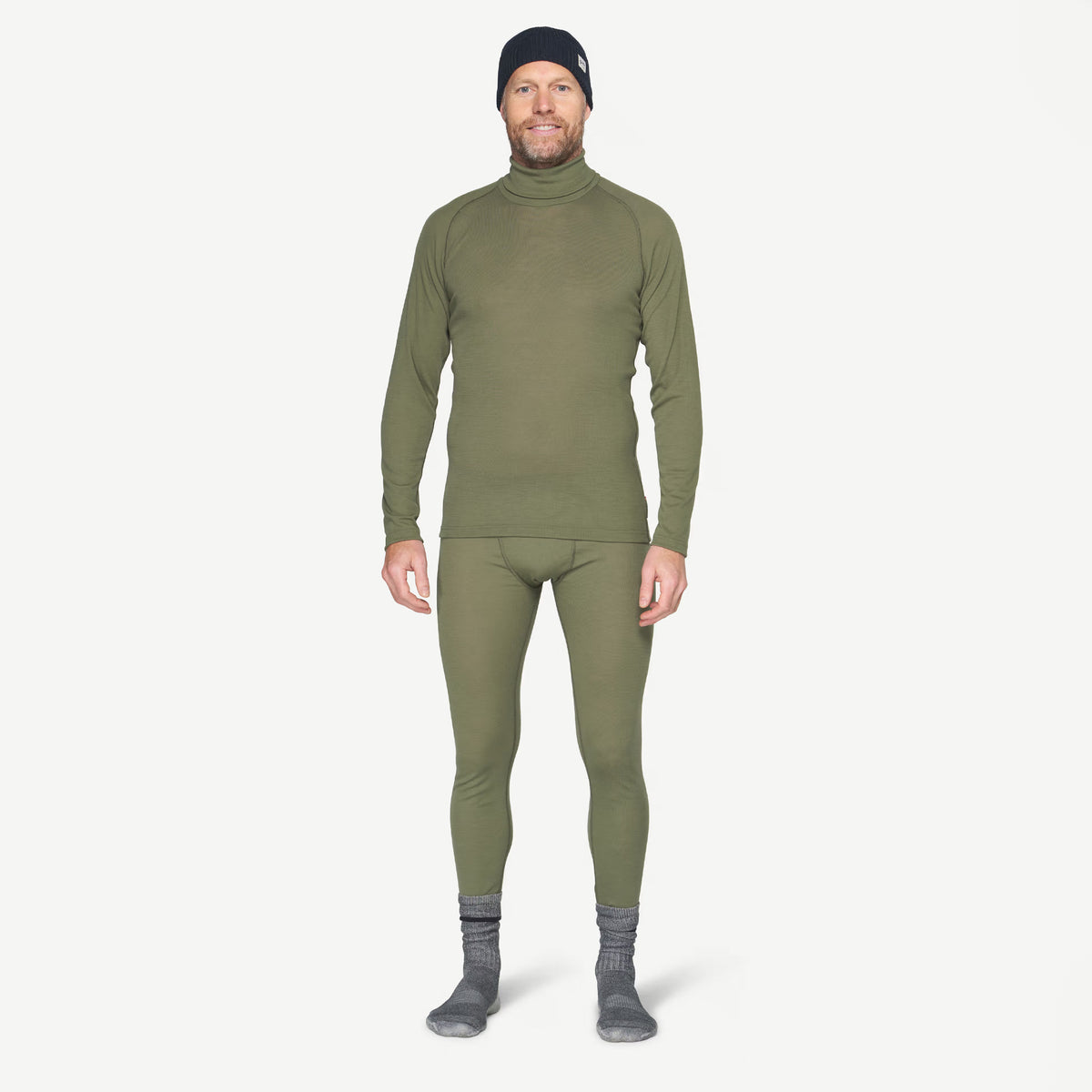 Devold Adventure Merino 190 H.Neck Man Lichen