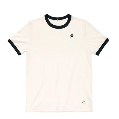 Devold Archive Ringer Tee White/Ink