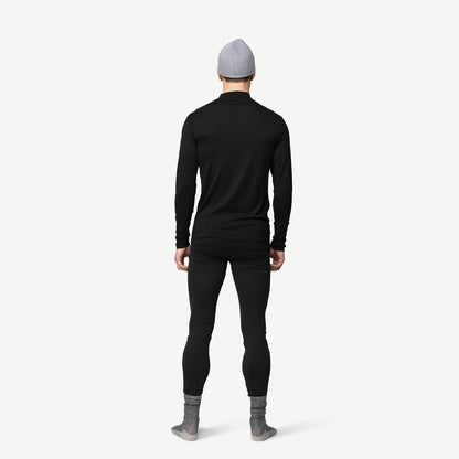 Devold Breeze Merino 150 Zip Neck Man Black