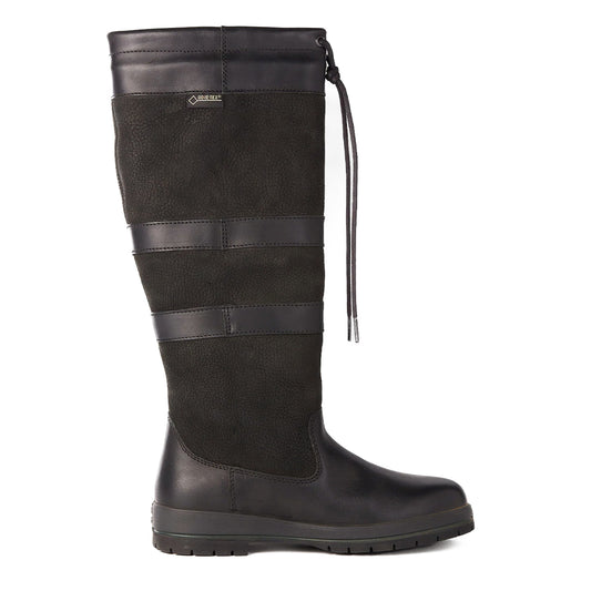 Dubarry Womens Galway Gortex Leather Boot Black - The Sporting Lodge