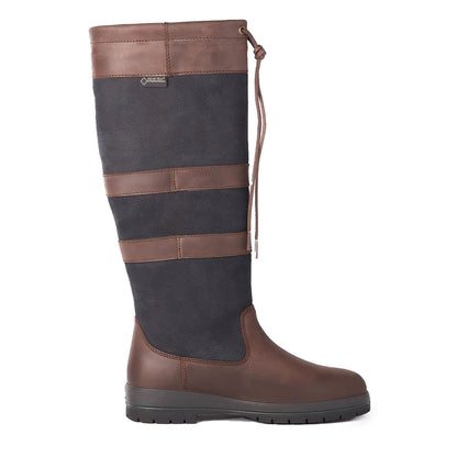 Dubarry Womens Galway Gortex Leather Boot Black Brown - The Sporting Lodge