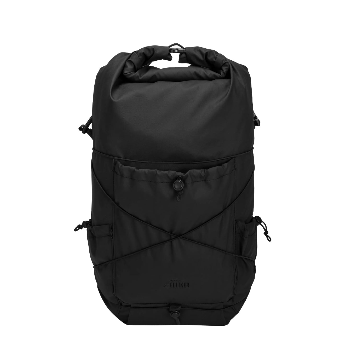 Elliker Buckden Roll Top Backpack Black - The Sporting Lodge