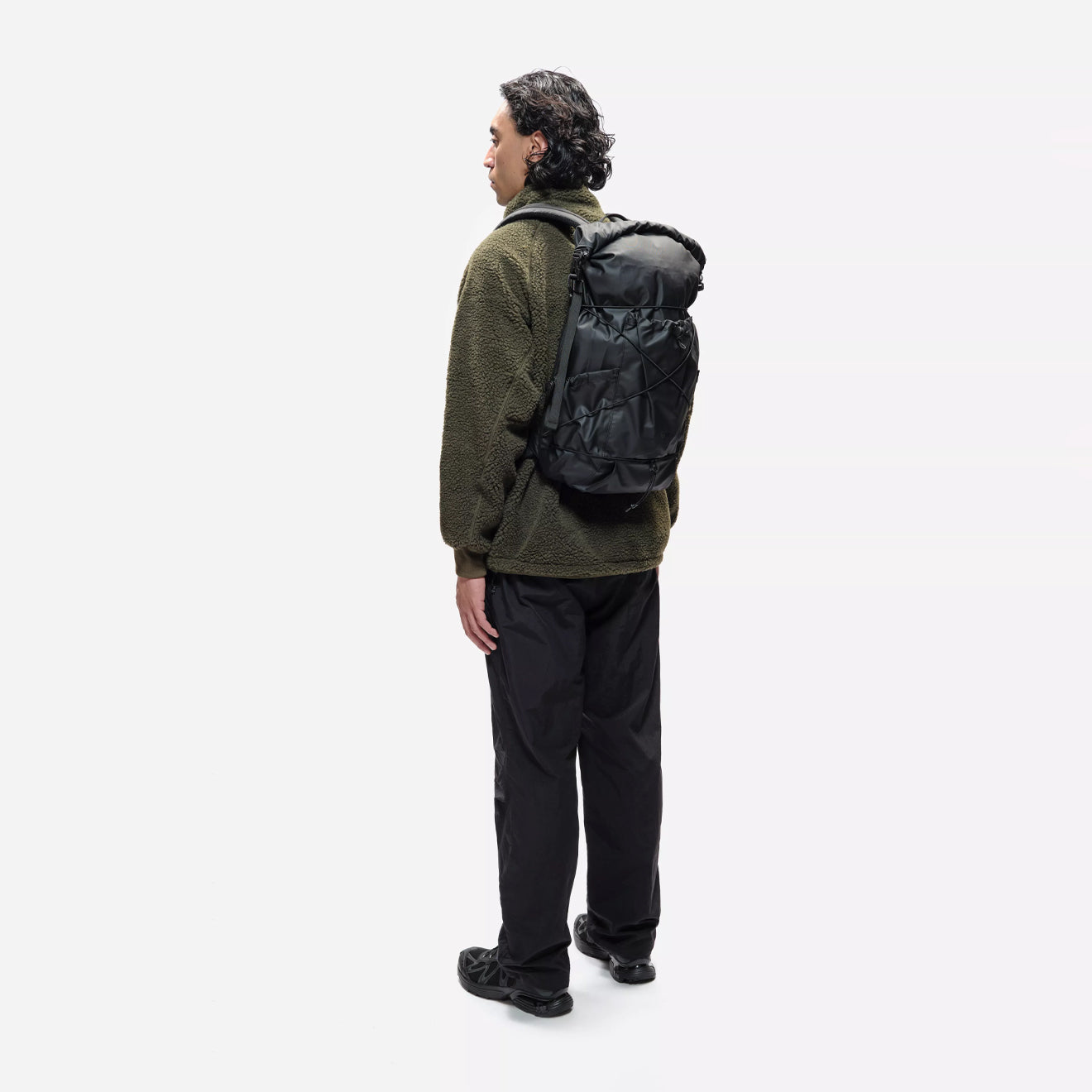 Elliker Buckden Roll Top Backpack Black - The Sporting Lodge
