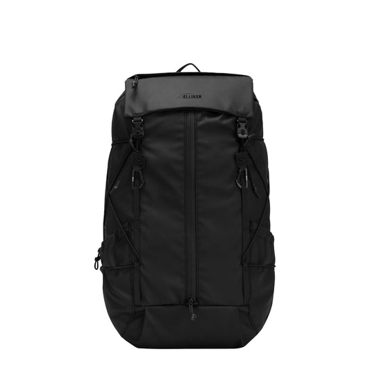 Elliker Cautley Flap Over Backpack Black - The Sporting Lodge