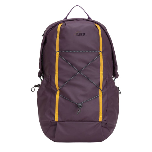 Elliker Kiln Hooded Zip Top Backpack 22L Purple - The Sporting Lodge