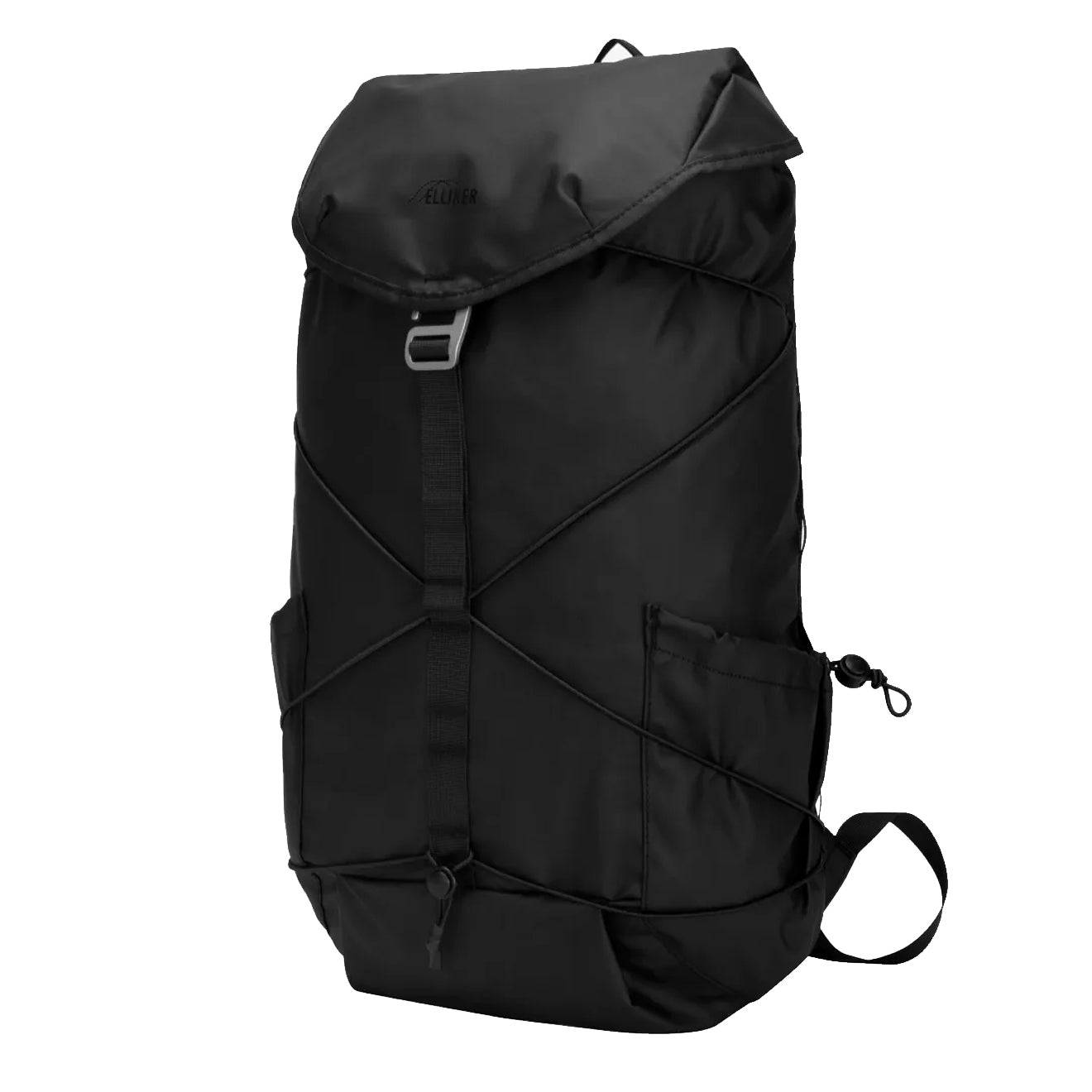Elliker Wharfe Flap Over Backpack 22L Black - The Sporting Lodge