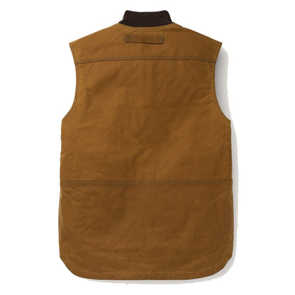 Filson Tin Cloth Insulated Work Vest Dark Tan-3