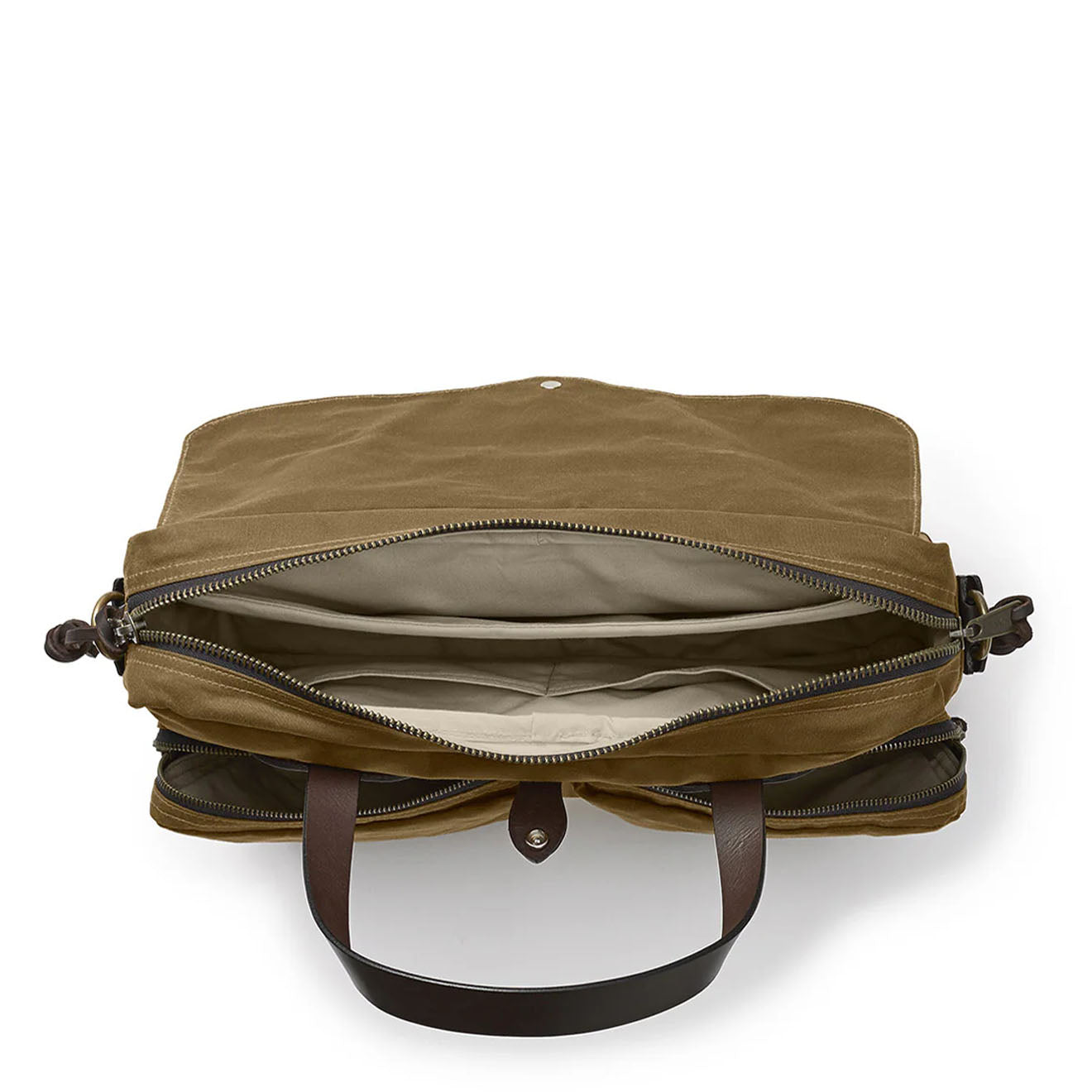 Filson 24-Hour Tin Briefcase Dark Tan - The Sporting Lodge