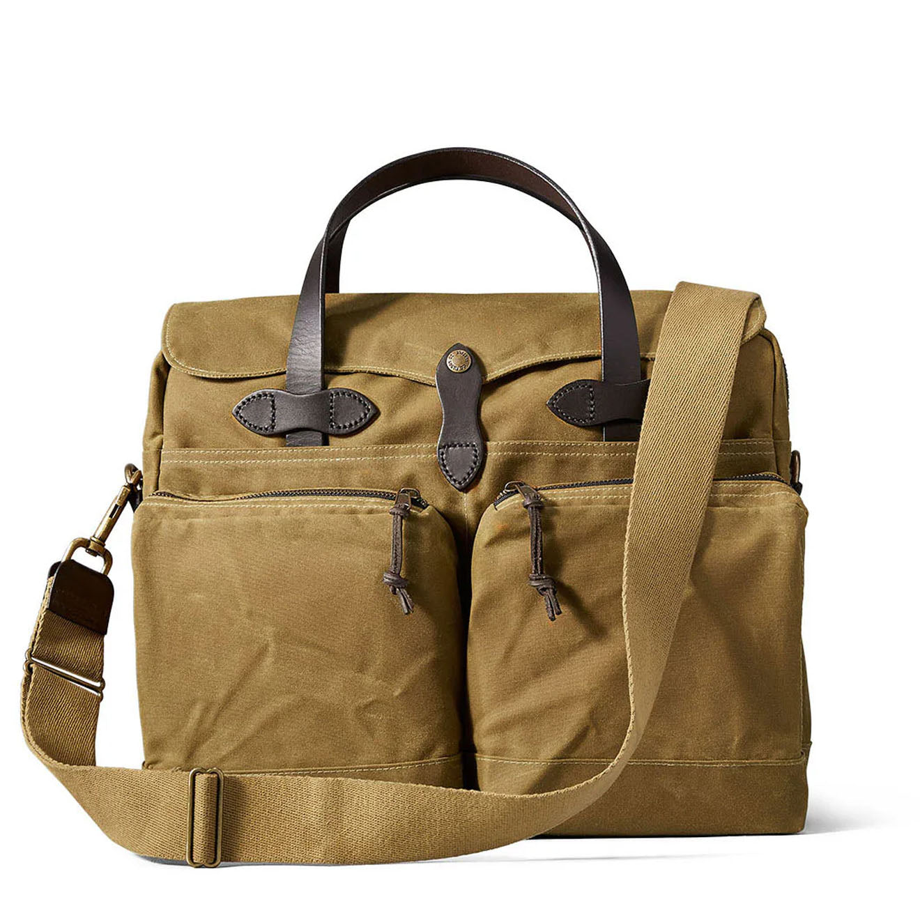 Filson 24-Hour Tin Briefcase Dark Tan - The Sporting Lodge