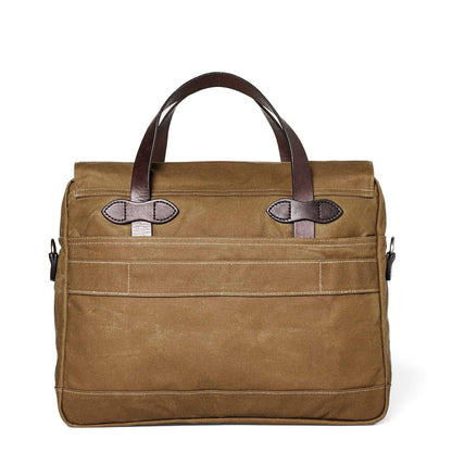 Filson 24 Hour Tin Briefcase Dark Tan