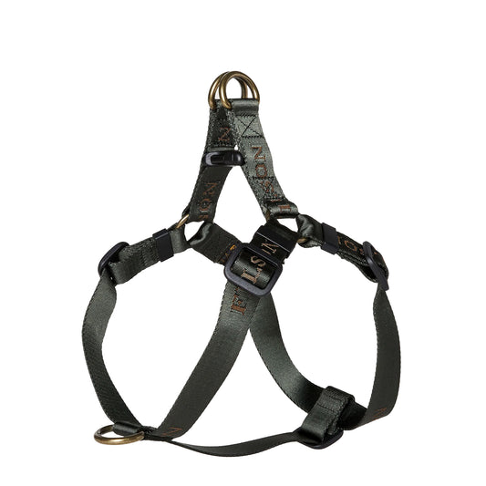 Filson Adjustable Nylon Dog Harness Dark Timber