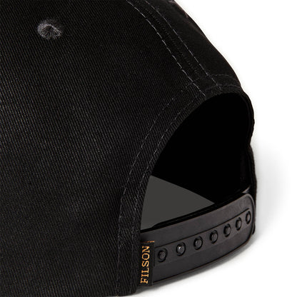 Filson Bear Trucker Cap Black