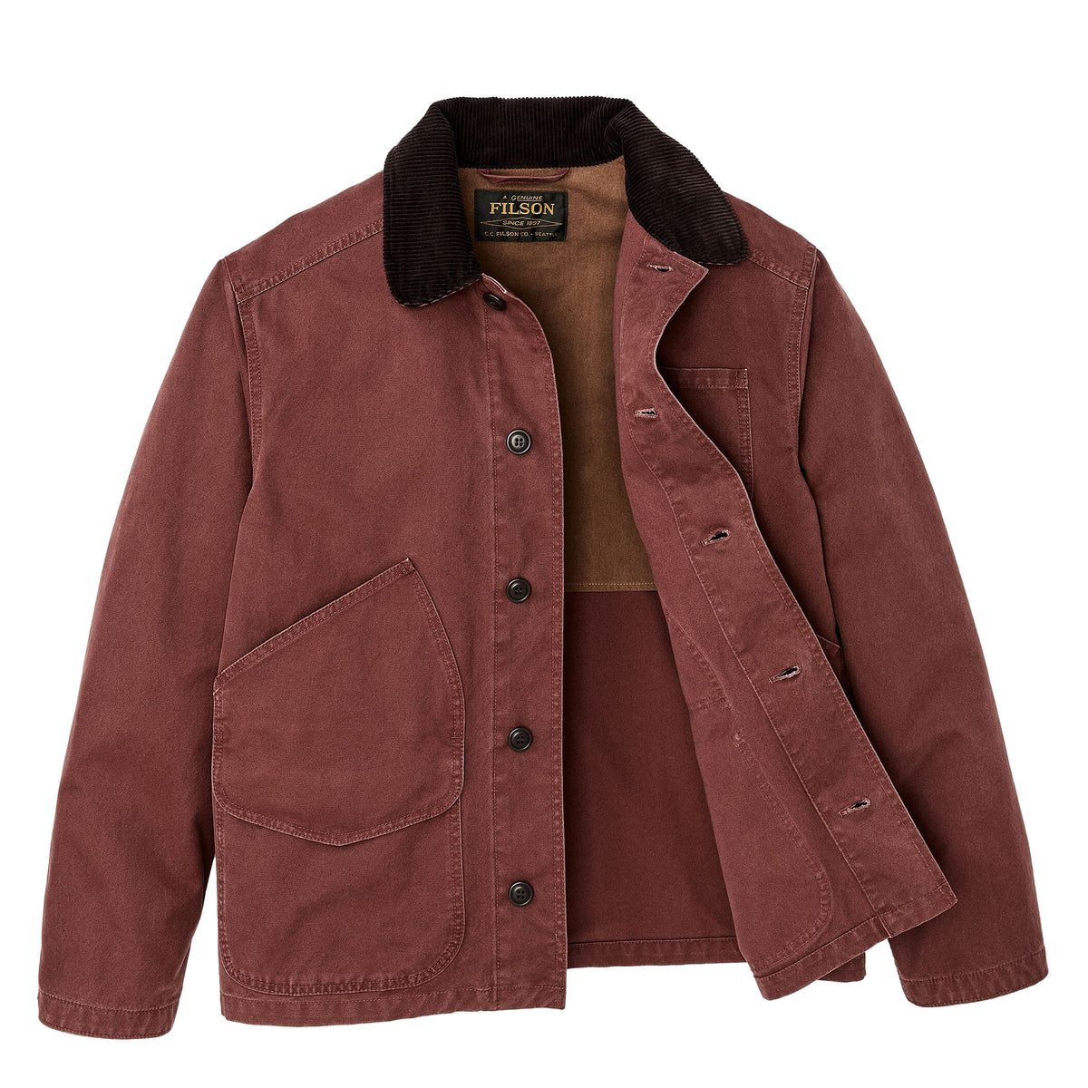 Filson Canvas Outfitter Jacket Sequoia