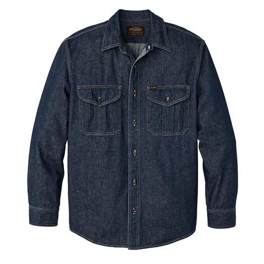Filson Denim Guide Shirt Rinse Indigo - The Sporting Lodge